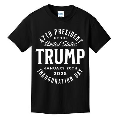 President Trump Inauguration Day 2025 Kids T-Shirt