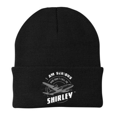 Pilot Tees I Am Serious and Don't Call Me Shirley Beanie