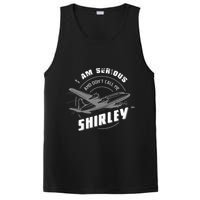 Pilot Tees I Am Serious and Don't Call Me Shirley PosiCharge Competitor Tank