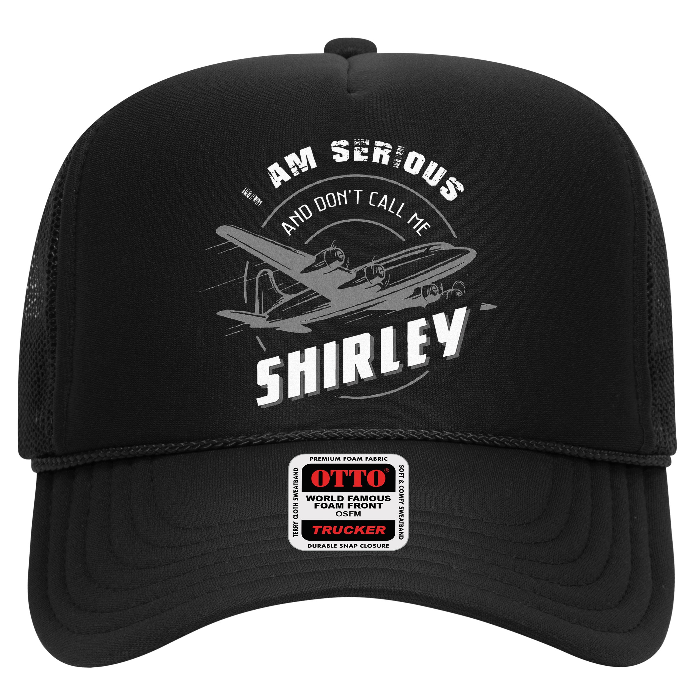 Pilot Tees I Am Serious and Don't Call Me Shirley Hat