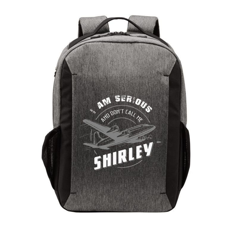 Pilot Tees I Am Serious and Don't Call Me Shirley Vector Backpack