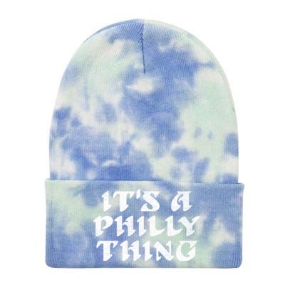 Philly Thing It's A Philly Thing Philadelphia Tie Dye 12in Knit Beanie