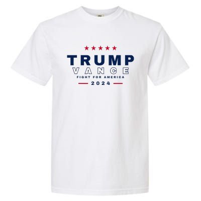 President Trump Jd Vance Vp Fight For America! Maga Usa Garment-Dyed Heavyweight T-Shirt