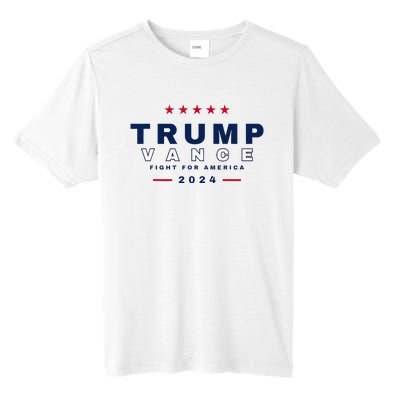 President Trump Jd Vance Vp Fight For America! Maga Usa Tall Fusion ChromaSoft Performance T-Shirt