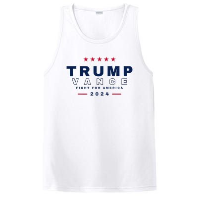 President Trump Jd Vance Vp Fight For America! Maga Usa PosiCharge Competitor Tank