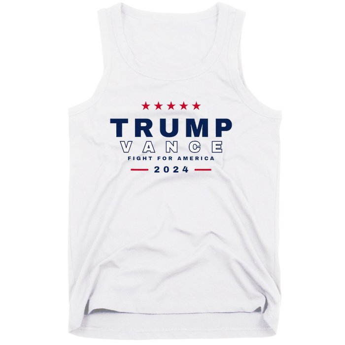 President Trump Jd Vance Vp Fight For America! Maga Usa Tank Top