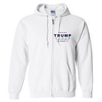 President Trump Jd Vance Vp Fight For America! Maga Usa Full Zip Hoodie