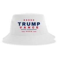 President Trump Jd Vance Vp Never Surrender! Maga Usa 2024 Sustainable Bucket Hat