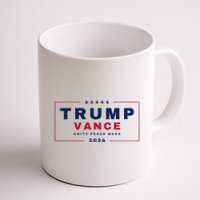 President Trump Jd Vance Vp Unity Peace Maga Usa 2024 Coffee Mug