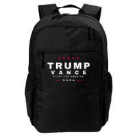 President Trump Jd Vance Vp Fight For America! Maga Usa Daily Commute Backpack