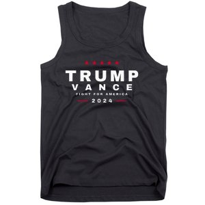 President Trump Jd Vance Vp Fight For America! Maga Usa Tank Top