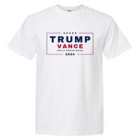 President Trump Jd Vance Vp Unity Peace Maga Usa 2024 Garment-Dyed Heavyweight T-Shirt