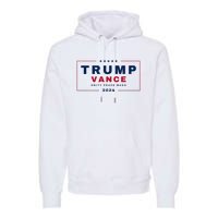 President Trump Jd Vance Vp Unity Peace Maga Usa 2024 Premium Hoodie