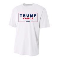 President Trump Jd Vance Vp Unity Peace Maga Usa 2024 Performance Sprint T-Shirt