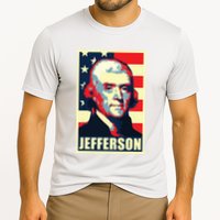 President Thomas Jefferson Propaganda Poster Cooling Performance Crew T-Shirt