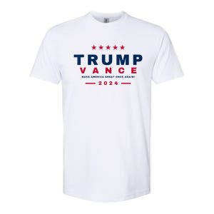 President Trump Jd Vance Vp Make America Great Once Again! Softstyle CVC T-Shirt