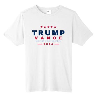 President Trump Jd Vance Vp Make America Great Once Again! Tall Fusion ChromaSoft Performance T-Shirt