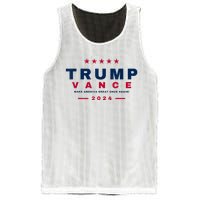 President Trump Jd Vance Vp Make America Great Once Again! Mesh Reversible Basketball Jersey Tank