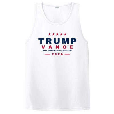 President Trump Jd Vance Vp Make America Great Once Again! PosiCharge Competitor Tank