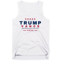 President Trump Jd Vance Vp Make America Great Once Again! Tank Top