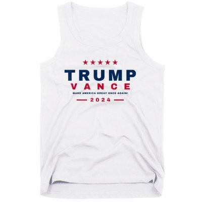 President Trump Jd Vance Vp Make America Great Once Again! Tank Top