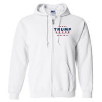 President Trump Jd Vance Vp Make America Great Once Again! Full Zip Hoodie