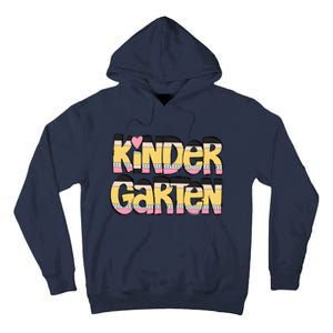 Pencil Teacher Kindergarten Back To School Tall Hoodie