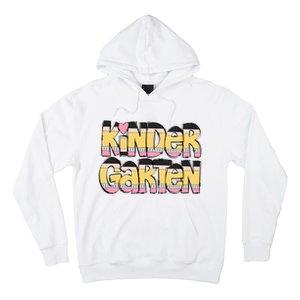 Pencil Teacher Kindergarten Back To School Hoodie