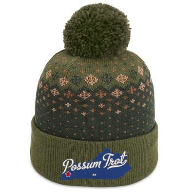 Possum Trot Kentucky KY Map The Baniff Cuffed Pom Beanie