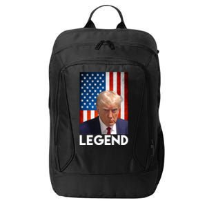 President Trump Legend American Flag City Backpack