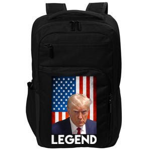 President Trump Legend American Flag Impact Tech Backpack