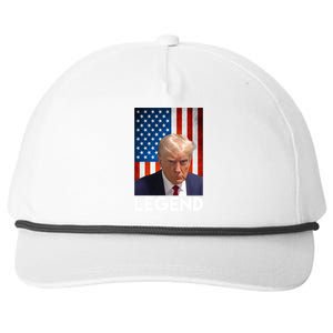 President Trump Legend American Flag Snapback Five-Panel Rope Hat