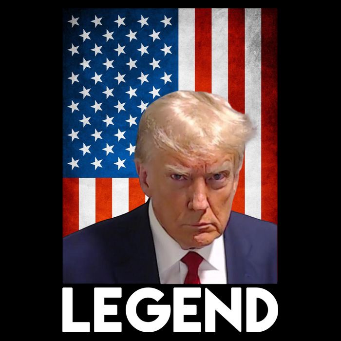 President Trump Legend American Flag 16 in Basic Backpack