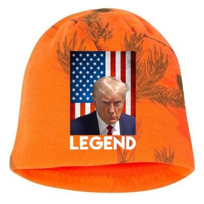 President Trump Legend American Flag Kati - Camo Knit Beanie