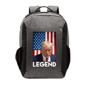 President Trump Legend American Flag Vector Backpack