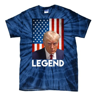 President Trump Legend American Flag Tie-Dye T-Shirt