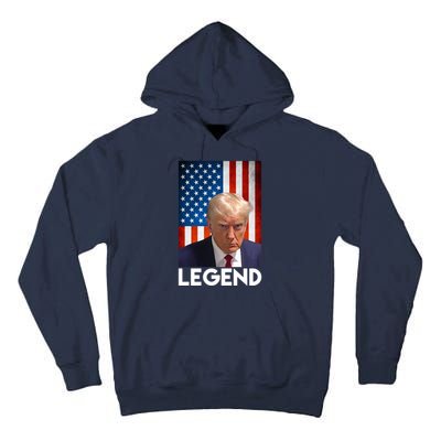 President Trump Legend American Flag Tall Hoodie