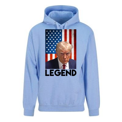 President Trump Legend American Flag Unisex Surf Hoodie