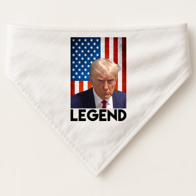 President Trump Legend American Flag USA-Made Doggie Bandana