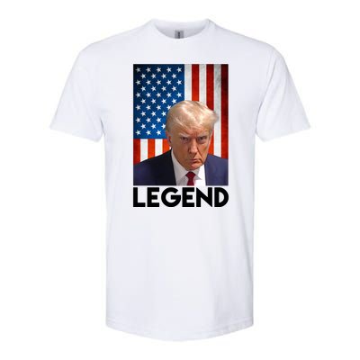 President Trump Legend American Flag Softstyle® CVC T-Shirt