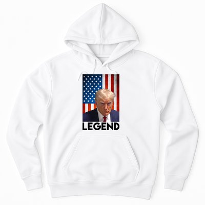 President Trump Legend American Flag Hoodie