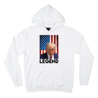 President Trump Legend American Flag Hoodie