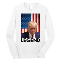 President Trump Legend American Flag Long Sleeve Shirt