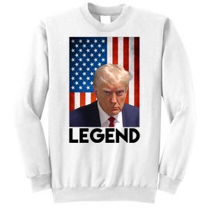 President Trump Legend American Flag Sweatshirt