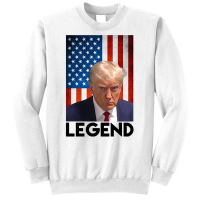 President Trump Legend American Flag Sweatshirt