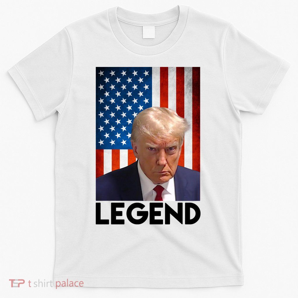 President Trump Legend American Flag T-Shirt