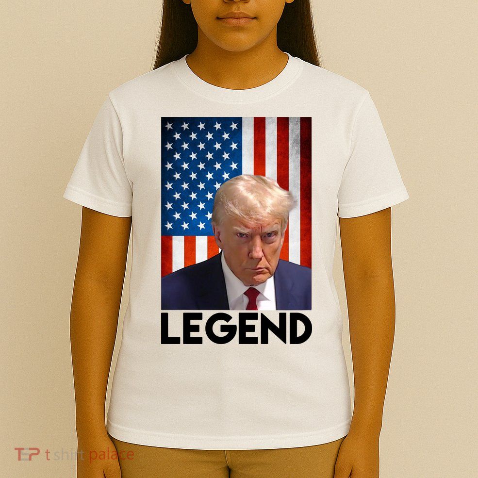 President Trump Legend American Flag T-Shirt