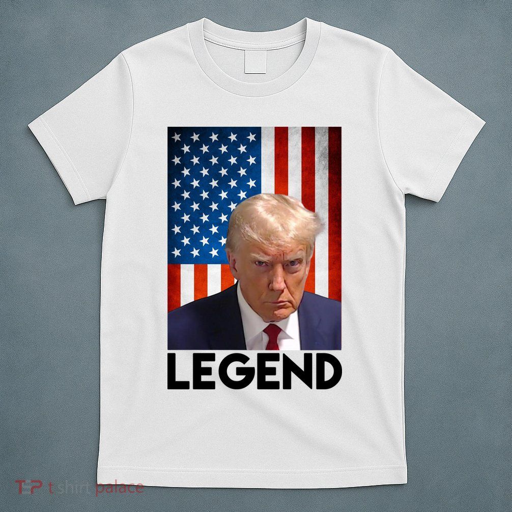 President Trump Legend American Flag T-Shirt