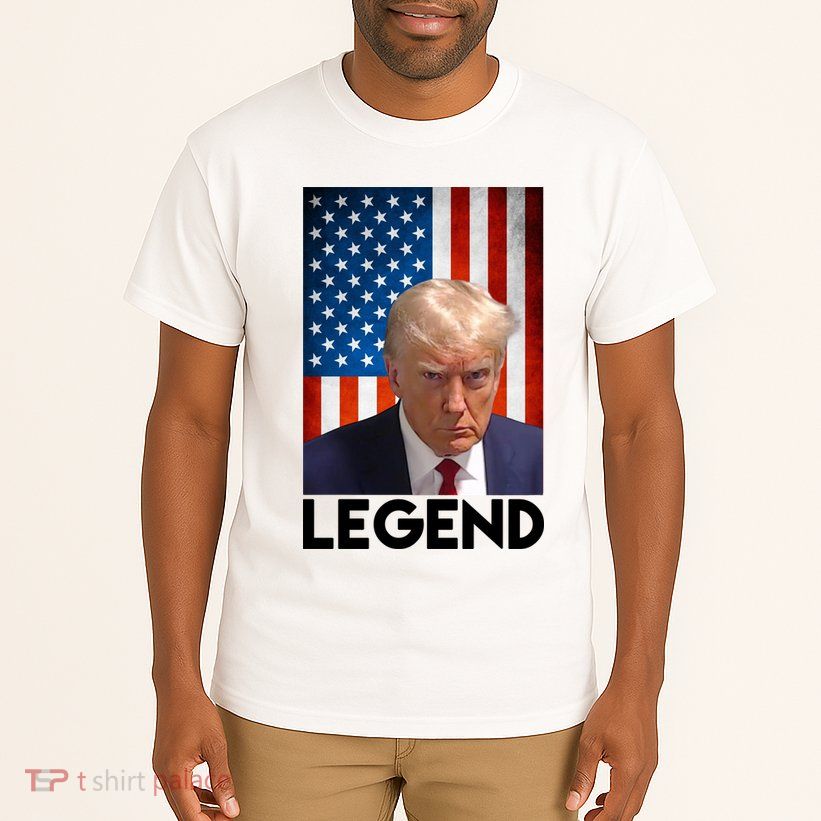 President Trump Legend American Flag Tall T-Shirt