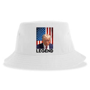 President Trump Legend American Flag Sustainable Bucket Hat